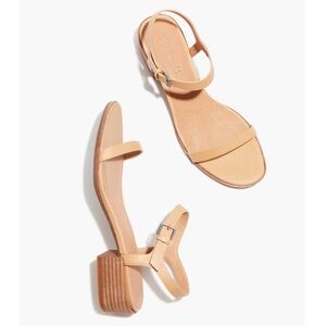 Madewell The Louise Sandal in Earthen Sand, size 7.5